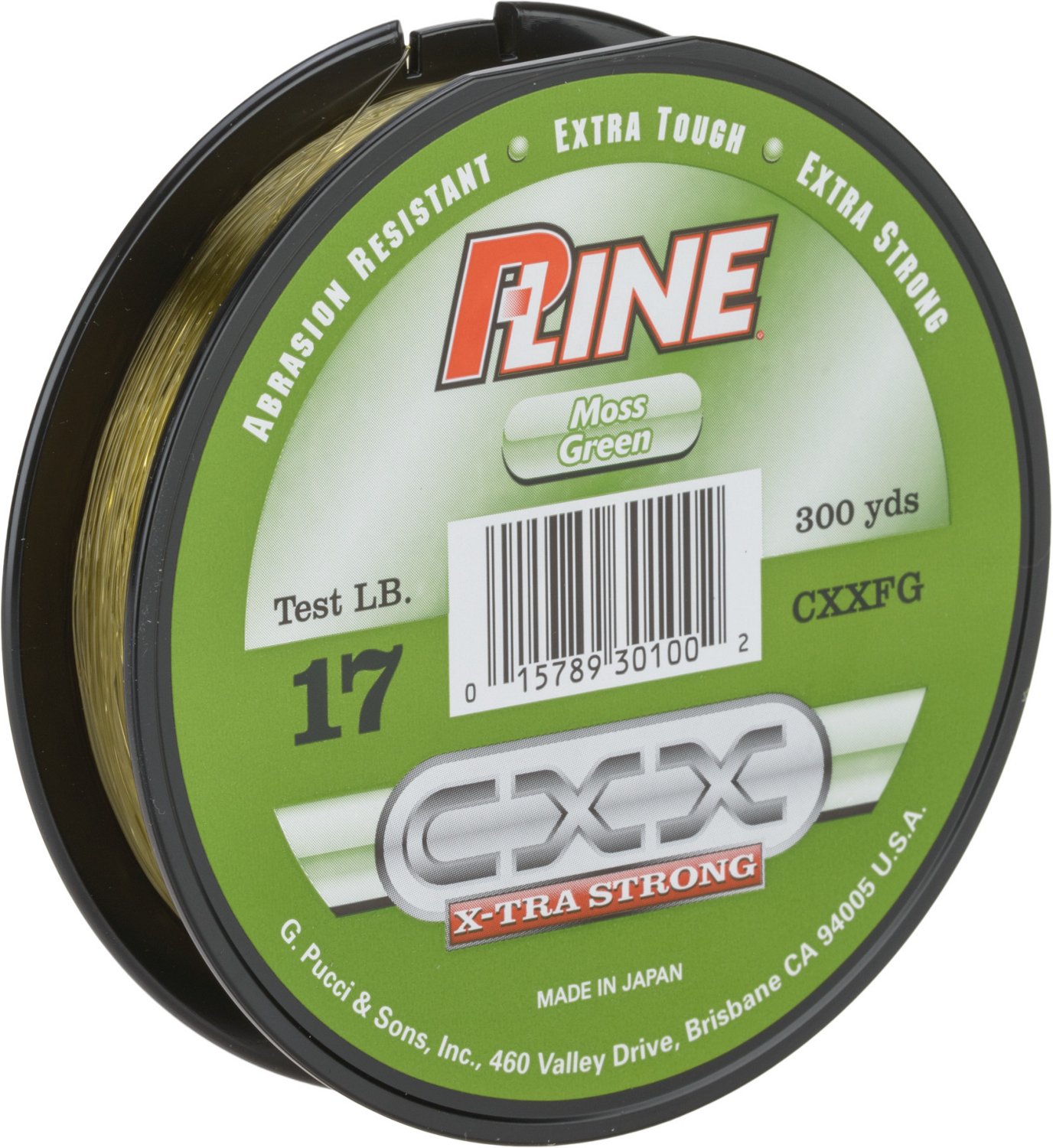 PLine CXXXtra Strong 300 yards Copolymer Fishing Line Academy