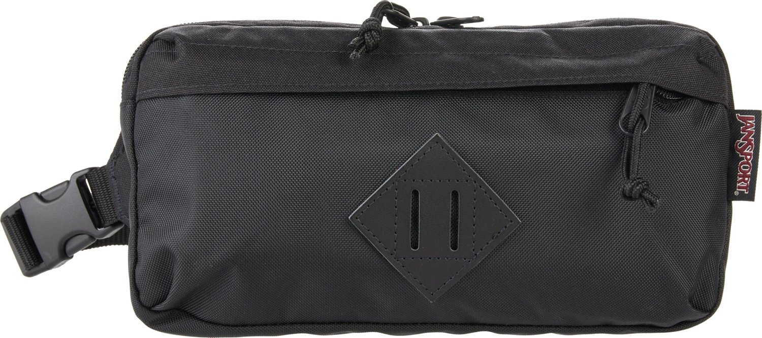 Black jansport fanny discount pack