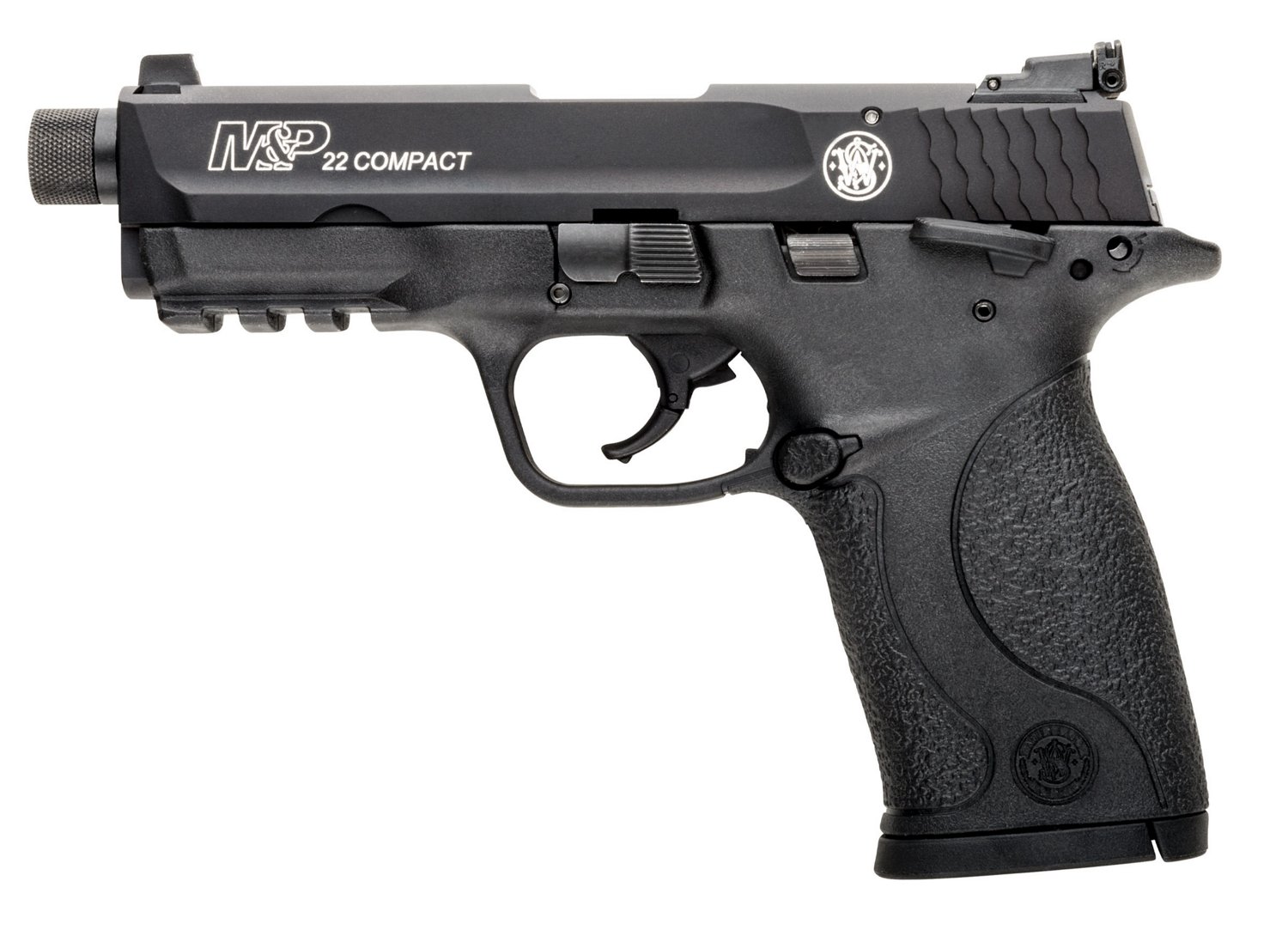 Smith & Wesson M&P22C Threaded 22 LR Compact 10-Round Pistol                                                                     - view number 1 selected