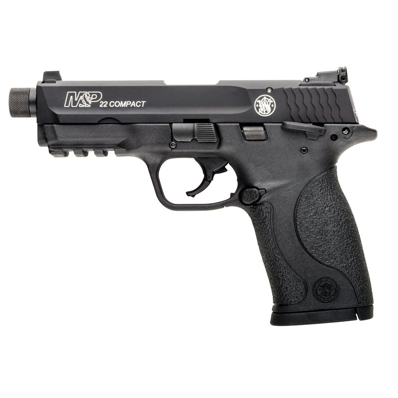 Smith & Wesson M&P22C Threaded 22 LR Compact 10-Round Pistol