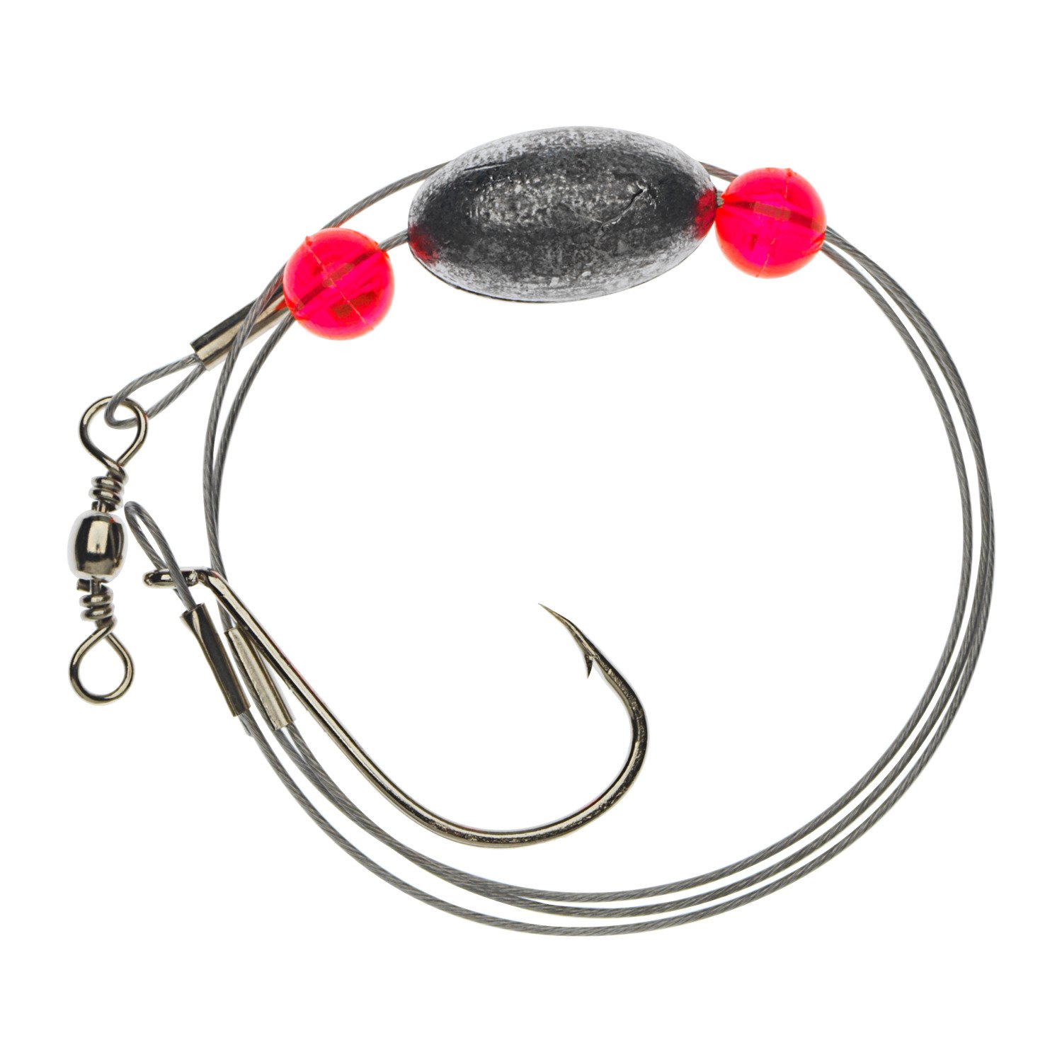 Academy Sports + Outdoors Tsunami Cable/Wire Shark Rig 18/0 Circle Hook