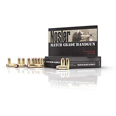 Nosler Match Grade Centerfire Handgun Ammunition