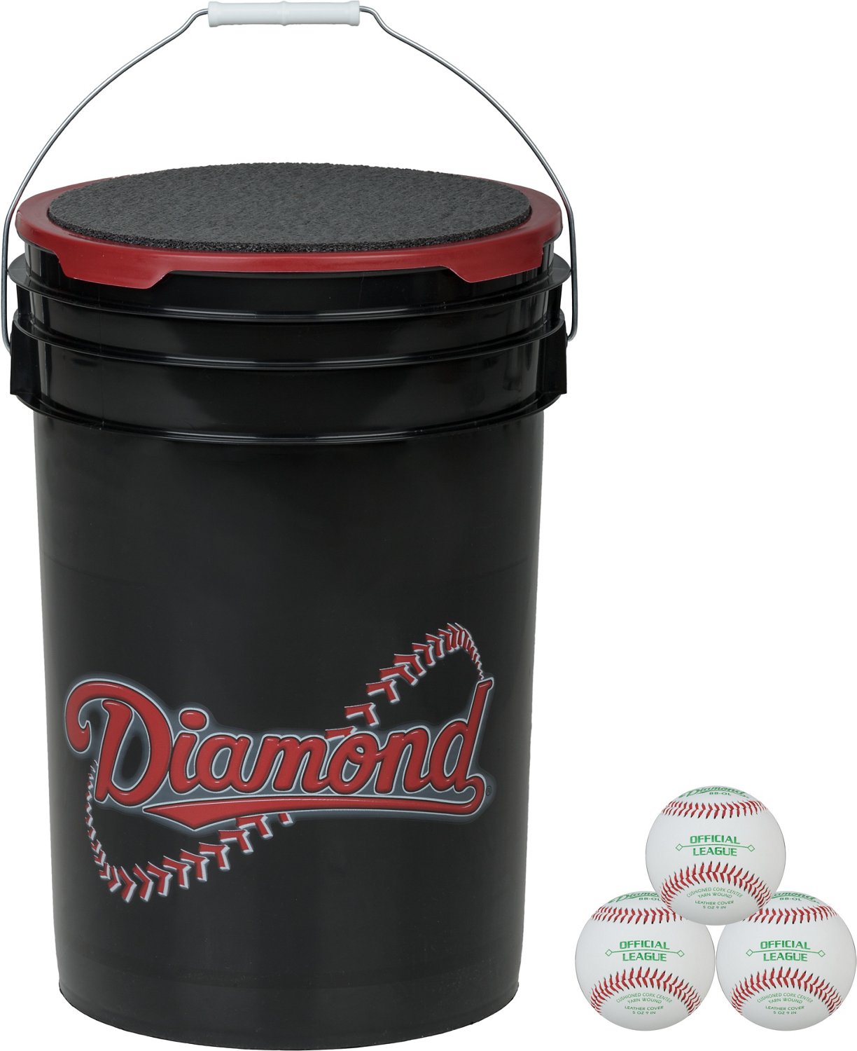 Diamond 6-Gallon BB-OL Baseball Bucket                                                                                           - view number 1 selected