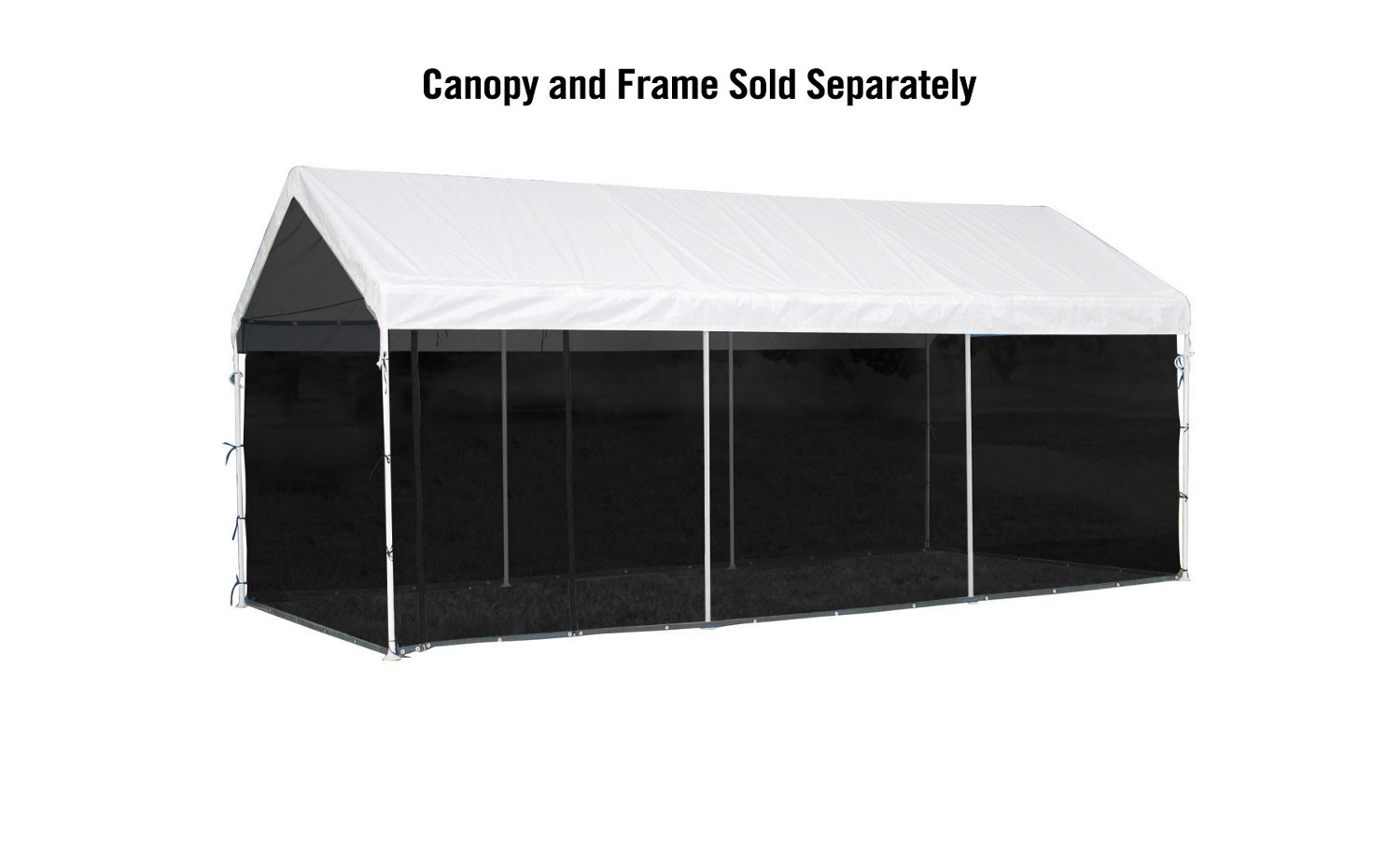 ShelterLogic 10' x 20' Canopy Screen Kit                                                                                         - view number 1 selected