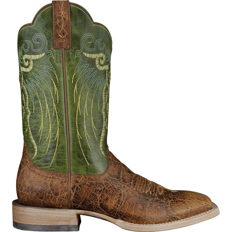 Ariat Men's Mesteno Western Boots Brown/Light Green, 7.5 - Men's Ropers at Academy Sports