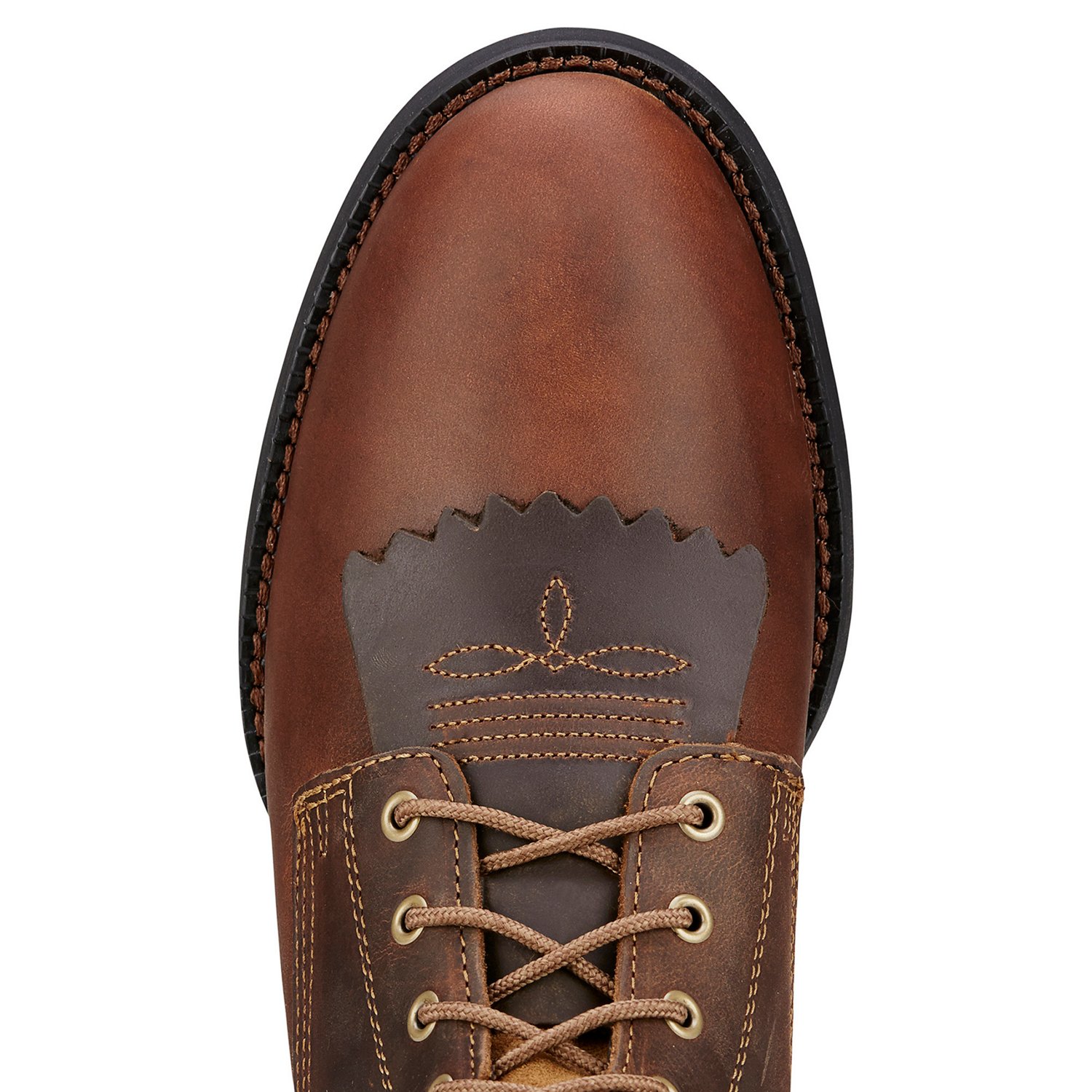 Mens lace up ropers best sale