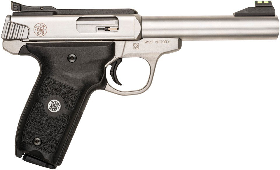 Smith & Wesson SW22 Victory Fiber Optic 22 LR Full-Sized 10-Round Pistol                                                         - view number 1 selected