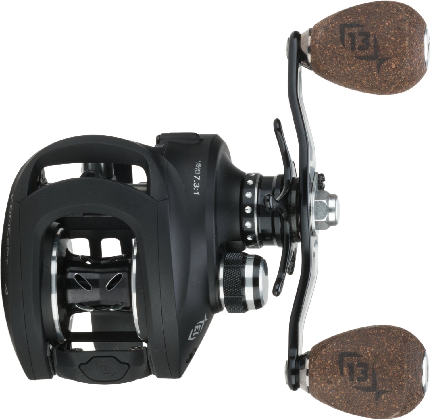 13 Fishing Concept A7.3 Low-Profile Baitcast Reel Right-handed - view number 3