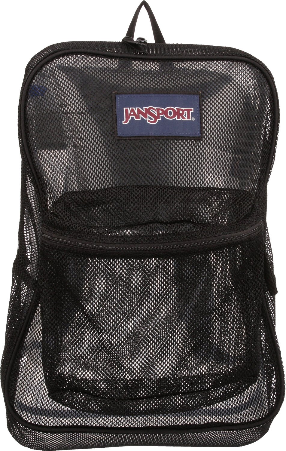 Black nike backpack mesh hot sale