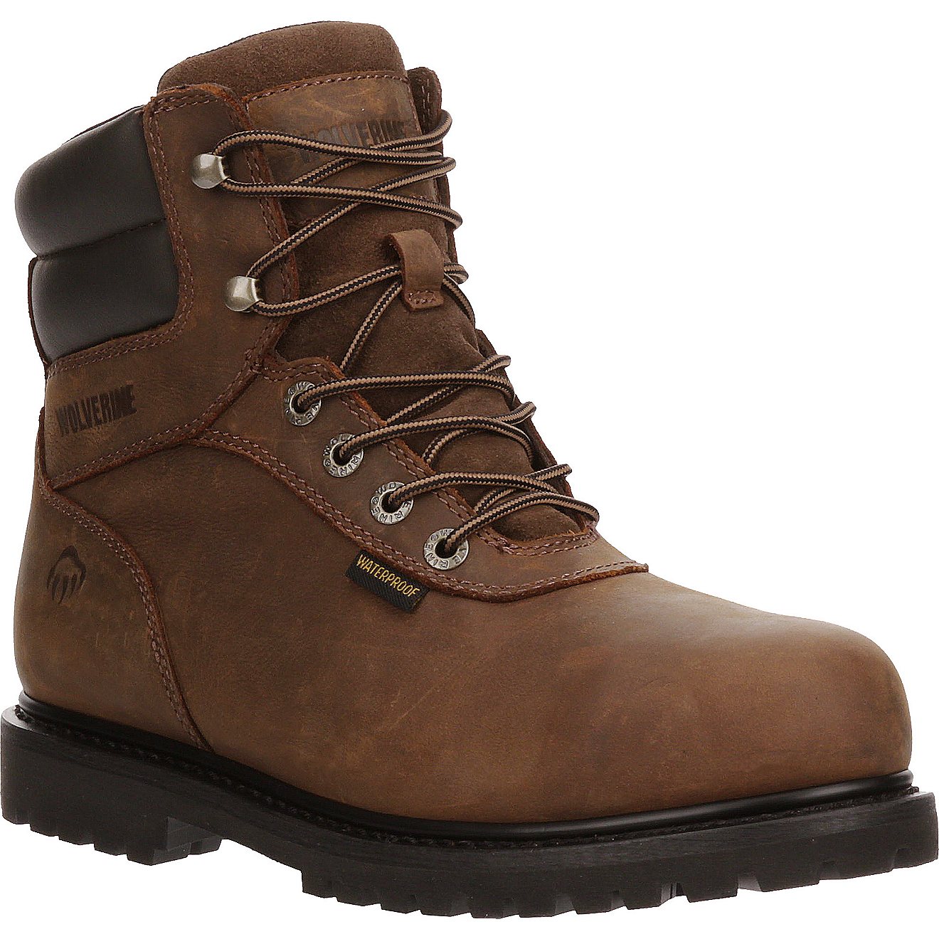 Wolverine Men's Iron Ridge Steel EH Steel Toe Lace Up Work Boots                                                                 - view number 2
