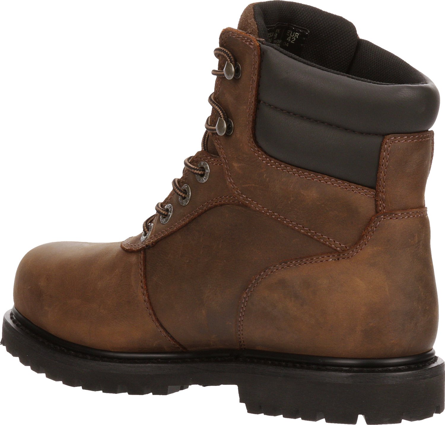 Wolverine Men's Iron Ridge Steel EH Steel Toe Lace Up Work Boots | Academy