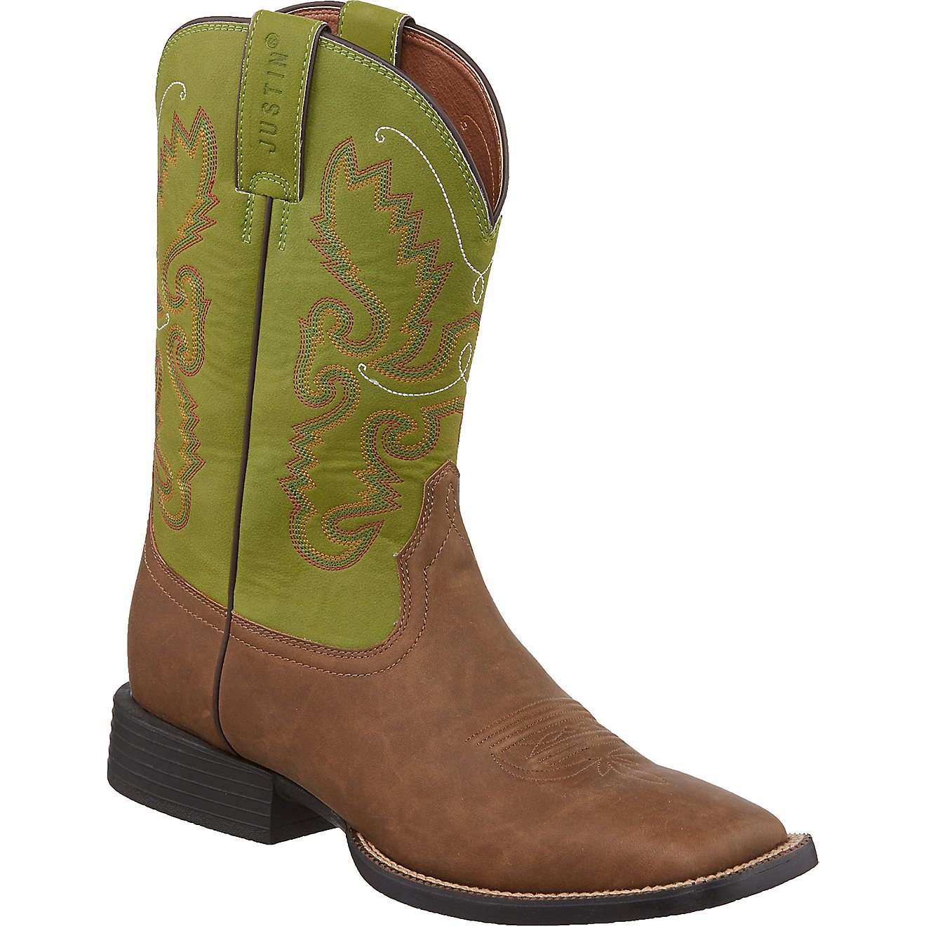 Justin Men's Farm and Ranch Western Boots                                                                                        - view number 2