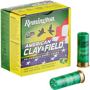 Remington American Clay & Field 12 Gauge Reloadable Sport Loads