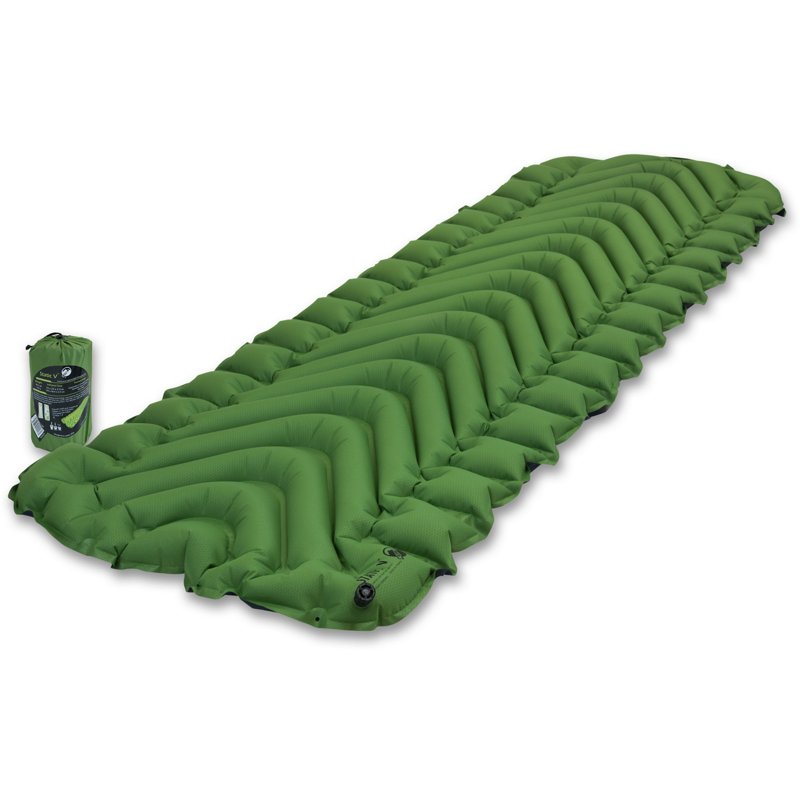 Klymit Static V Inflatable Sleeping Pad Green - Camp Furniture And Cots at Academy Sports