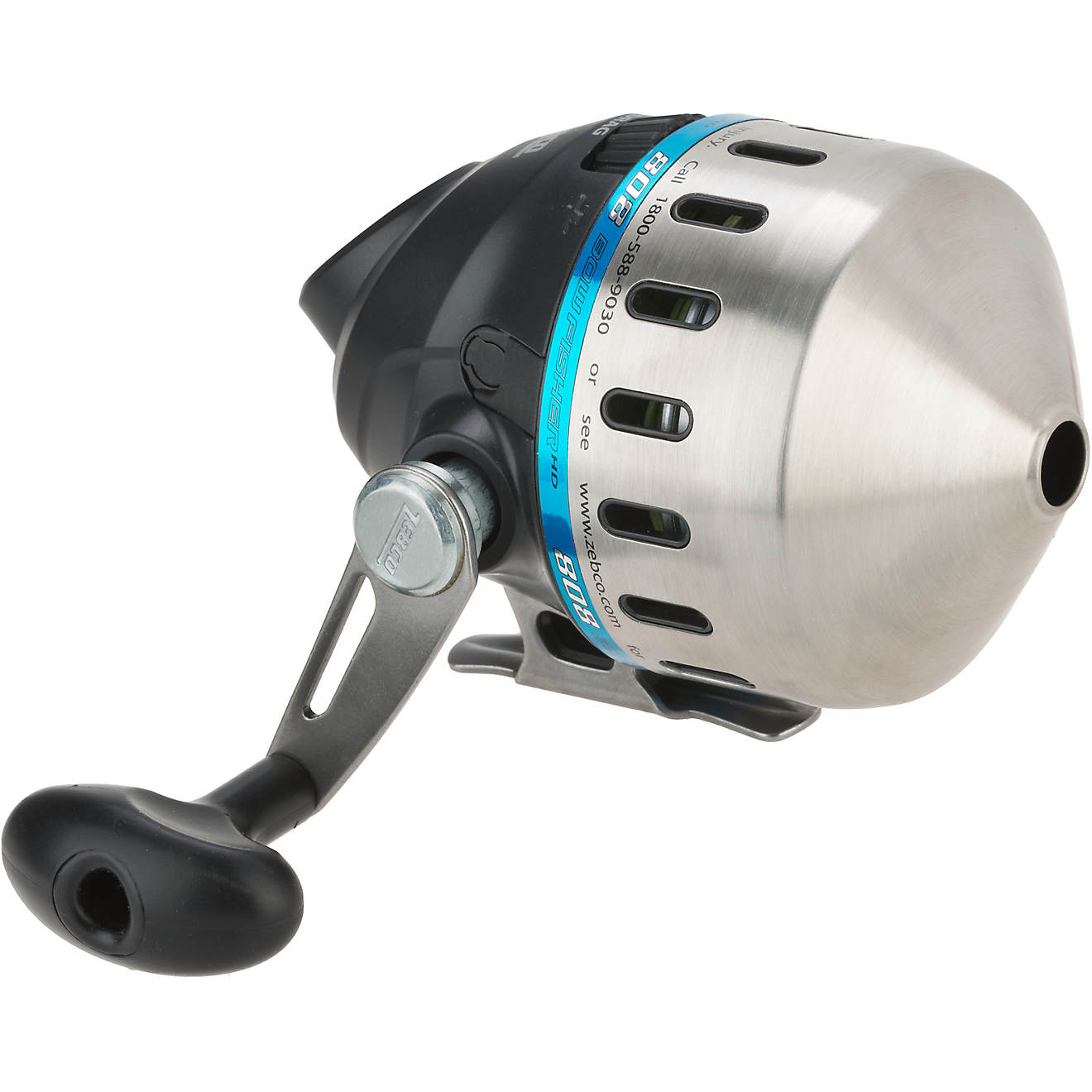Zebco 808 Bowfisher HD Spincast Reel Convertible                                                                                 - view number 1