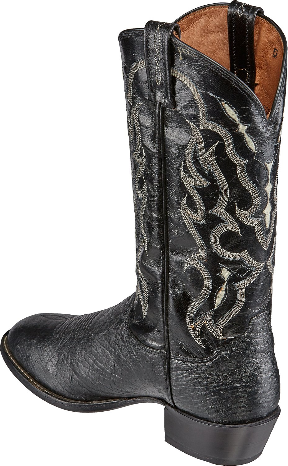 Tony Lama Men's Smooth Ostrich Western Boots - view number 3