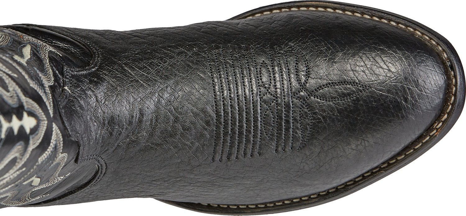 Tony Lama Men's Smooth Ostrich Western Boots - view number 4