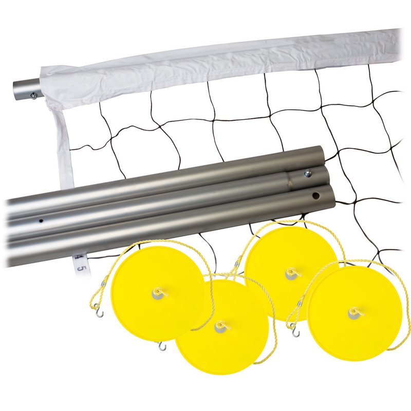 Franklin Expert Outdoor Volleyball Post and Net System White/Black - Outdoor Games at Academy Sports