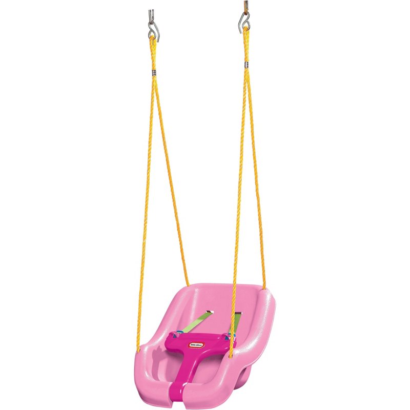 Photos - Swing / Rocking Chair Little Tikes 2-in-1 Snug 'n Secure™ Swing Pink - Swing Sets/Bounce Houses at Academy Sports 615573 