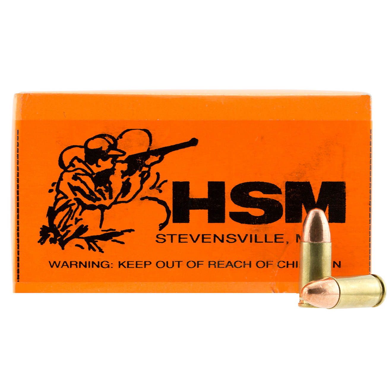 HSM 9mm FMJ Centerfire Rifle Ammunition                                                                                          - view number 1