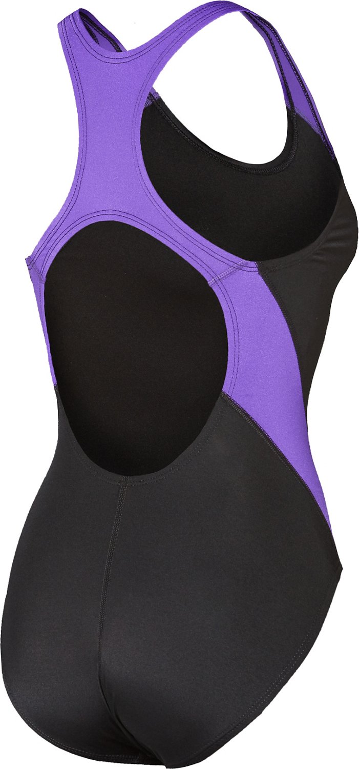 Dolfin Women's Ocean Panel Performance Back 1-Piece Swimsuit                                                                     - view number 2