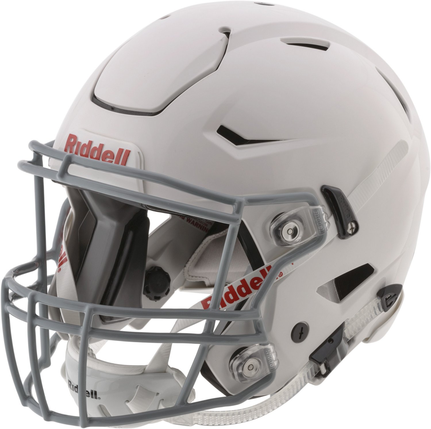 Riddell Speedflex Matte Black With Red Helmet