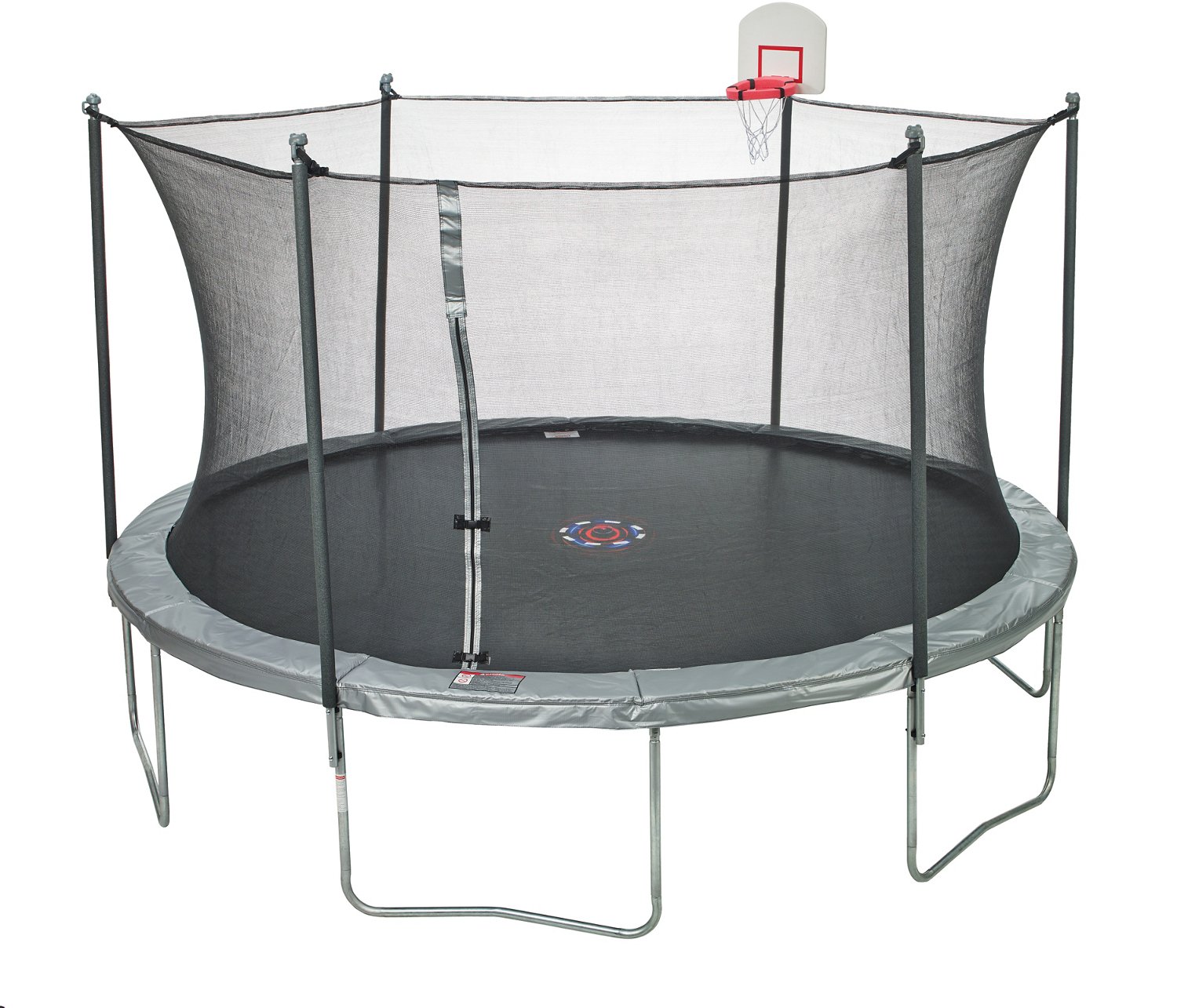 JumpZone 15 ft Trampoline with DunkZone Basketball Hoop & Spinner Flash LiteZone - view number 2