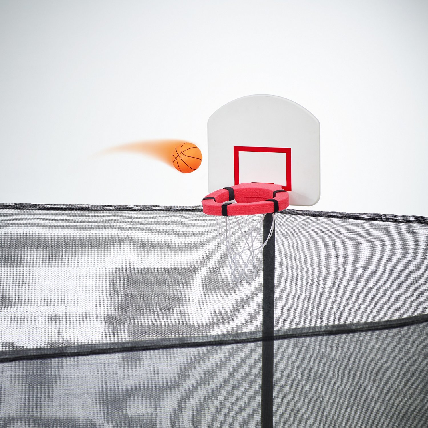 JumpZone 15 ft Trampoline with DunkZone Basketball Hoop & Spinner Flash LiteZone - view number 3