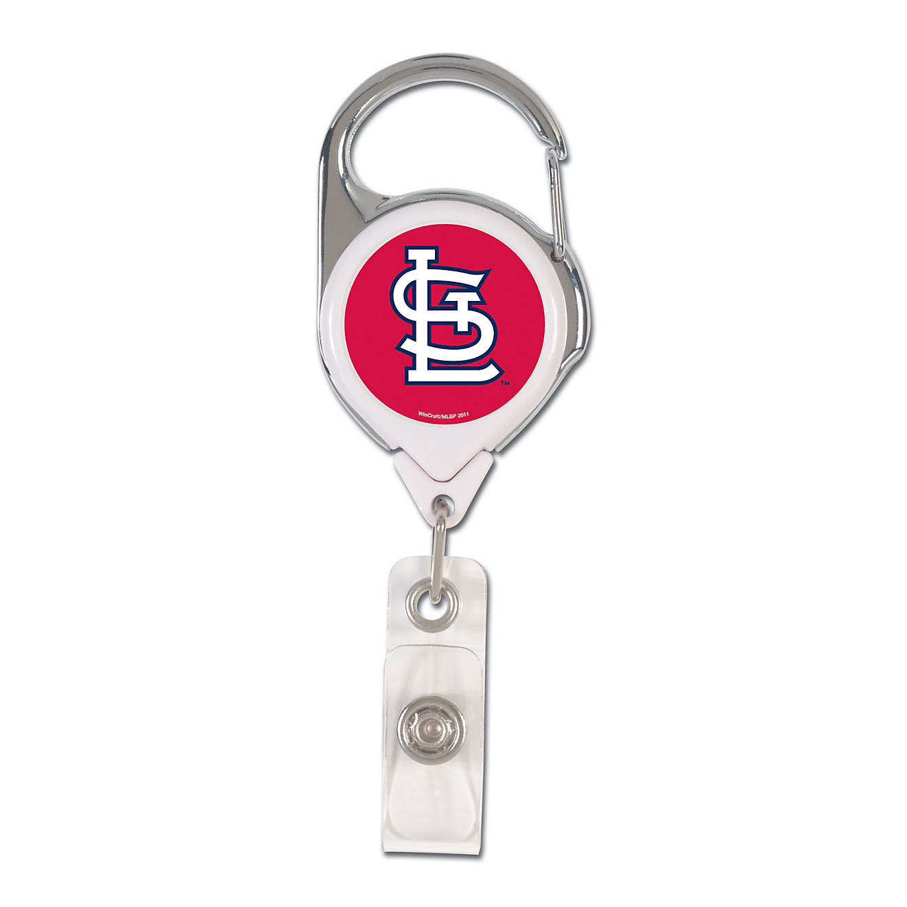 WinCraft St. Louis Cardinals Retractable Badge Holder                                                                            - view number 1
