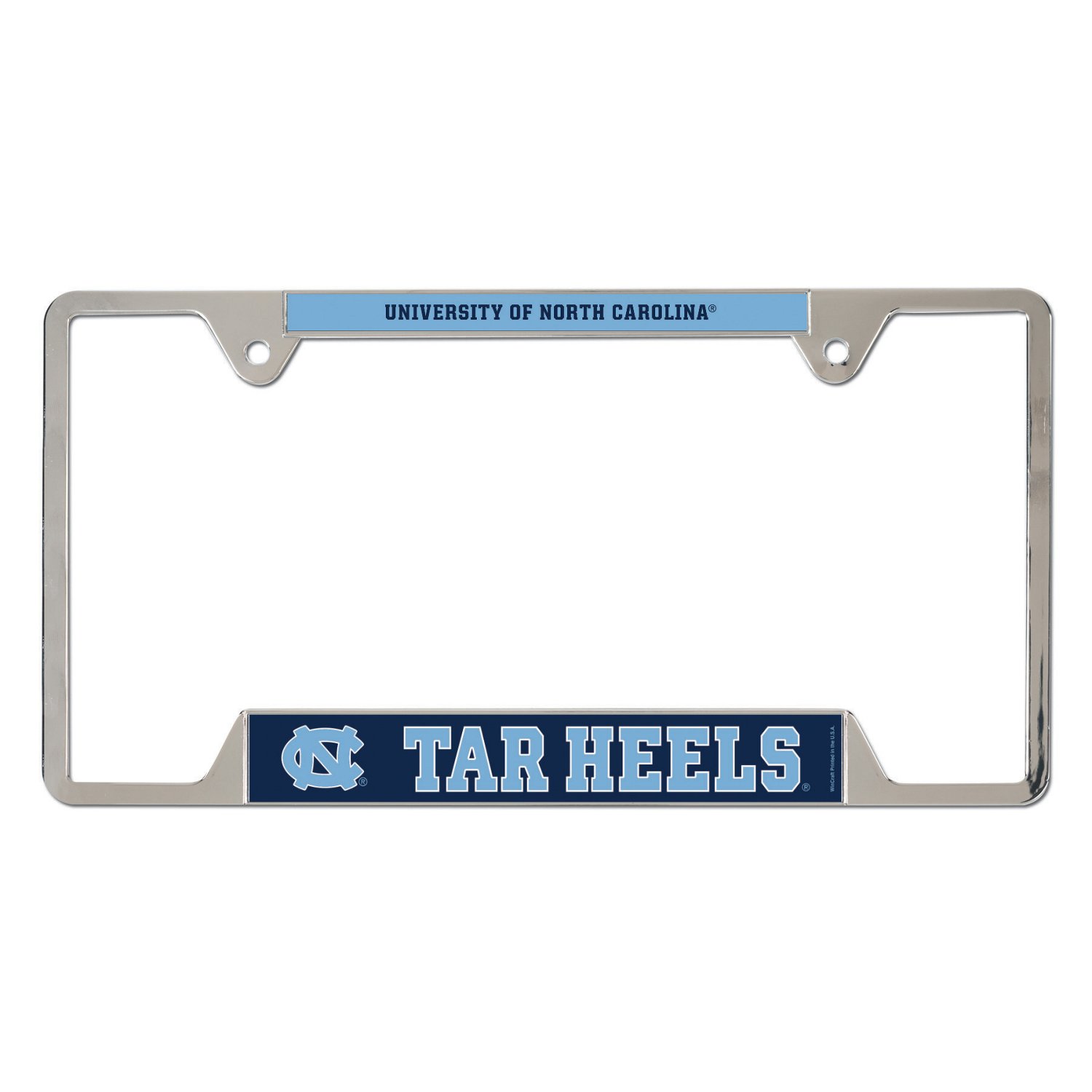WinCraft University of North Carolina Metal License Plate Frame
