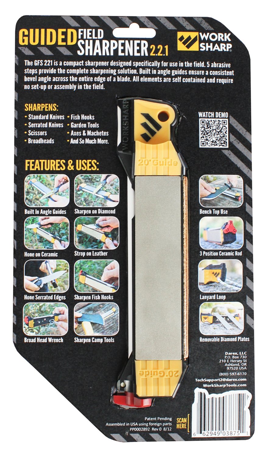 WORK SHARP Guided Field Sharpener – Pops Knife Supply