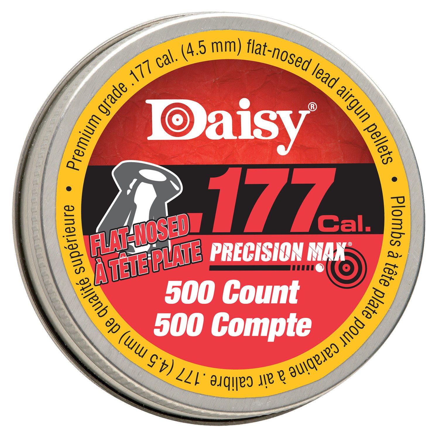Daisy® 7597 .177 (4.5mm) Caliber Flat Pellets