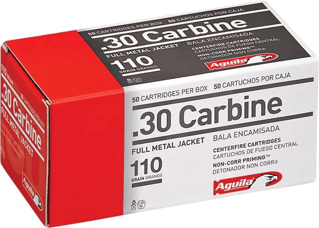 Aguila Ammunition .30 Carbine 110-Grain Centerfire Ammunition - 50-Rounds                                                        - view number 2