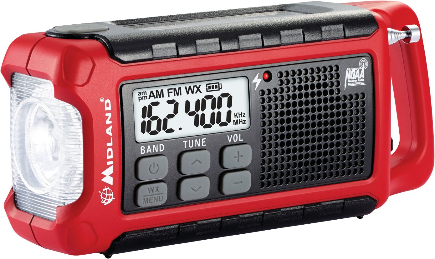 Midland™ Compact Emergency Crank Radio Free Shipping at Academy