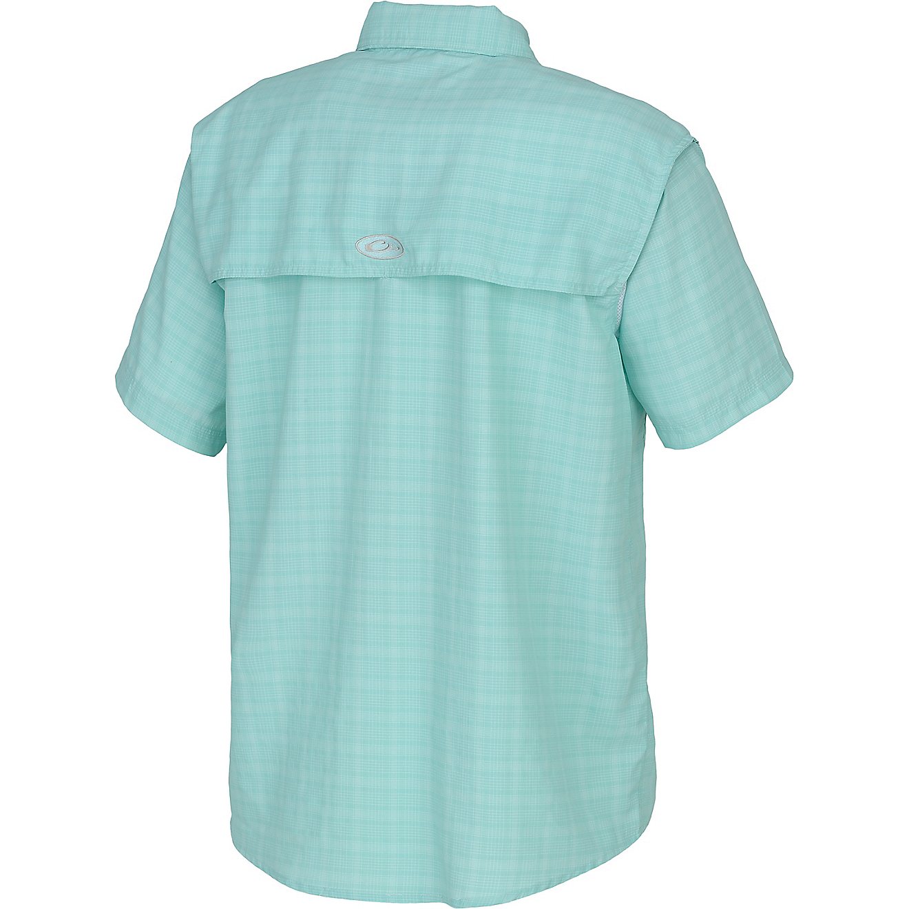 Drake Waterfowl Men's Wingshooter's Short Sleeve Plaid UPF 50 Sun Shirt                                                          - view number 2
