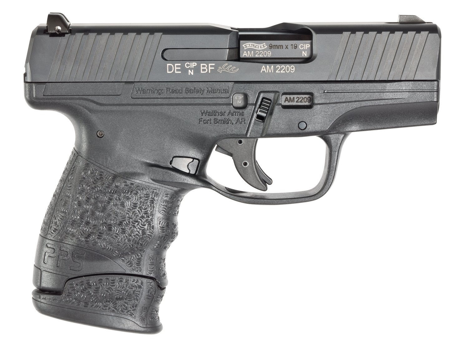 Walther Pps M2 Le 9mm Semiautomatic Striker Fired Pistol 