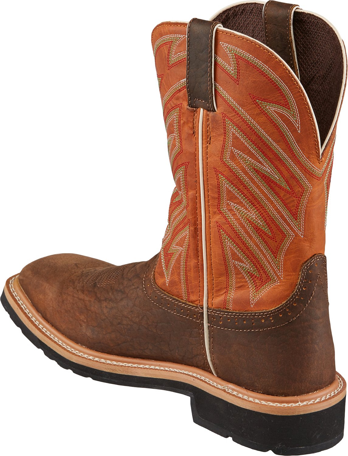 Justin Men's Stampede EH Wellington Rubber Work Boots                                                                            - view number 3