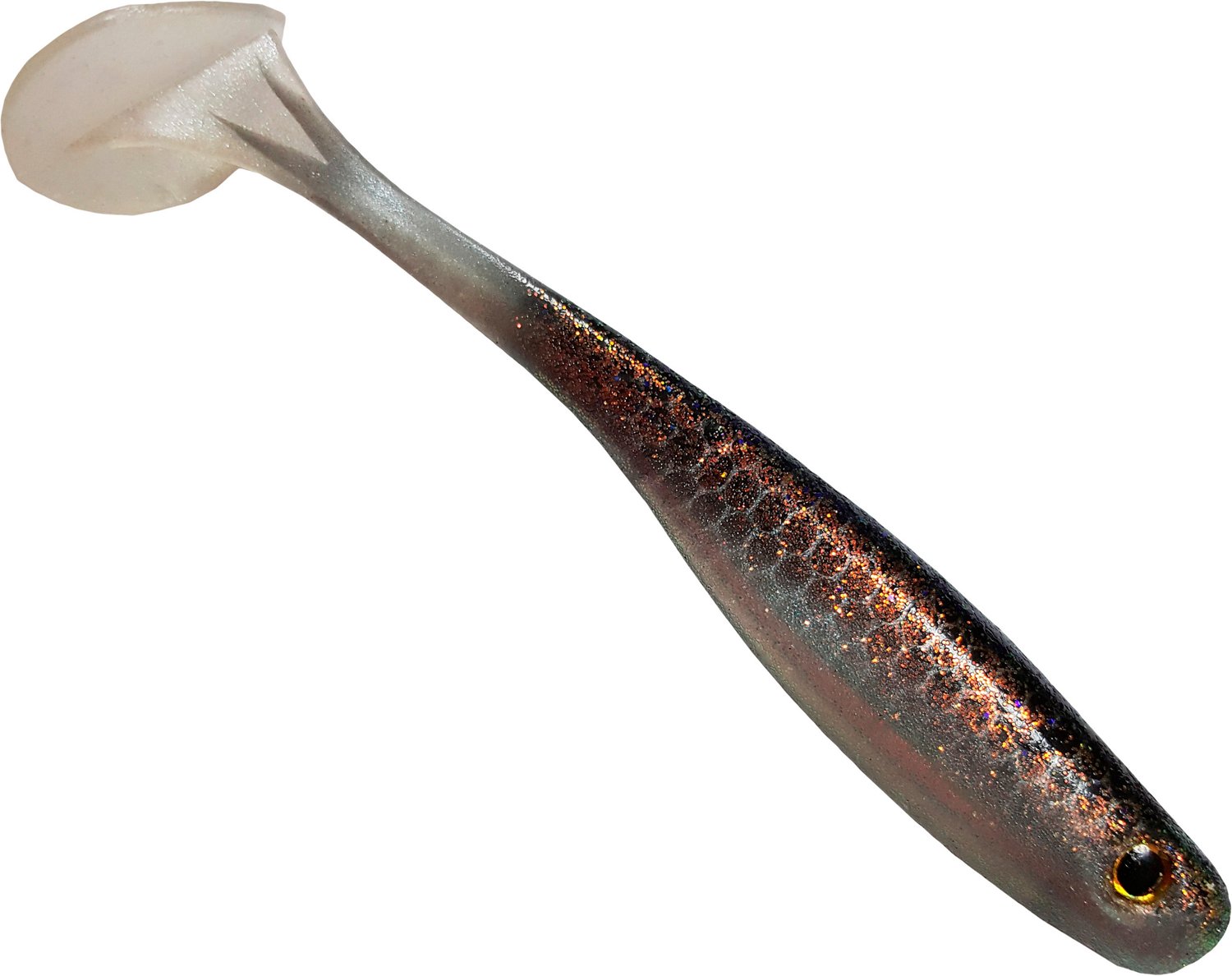 Big Bite 35swtm-11 Suicide Shad Soft Swimbait 3 1/2 Rayburn Red for sale  online