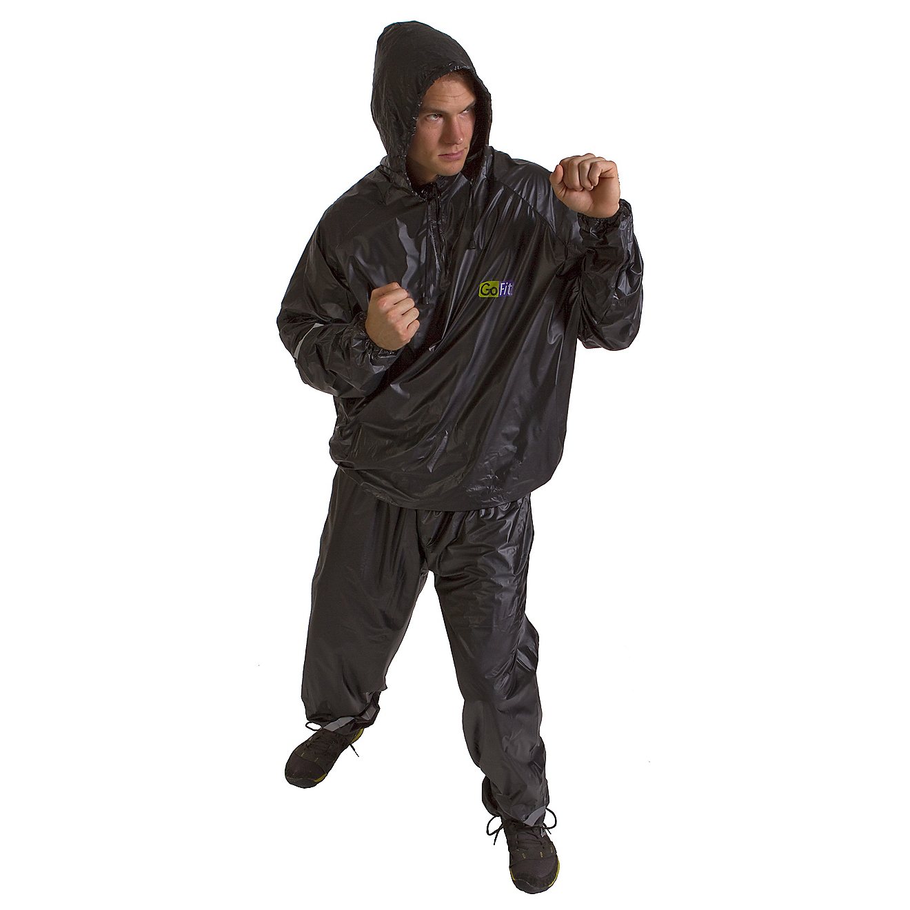 GoFit Adults' Thermal Training Suit with Hood                                                                                    - view number 3