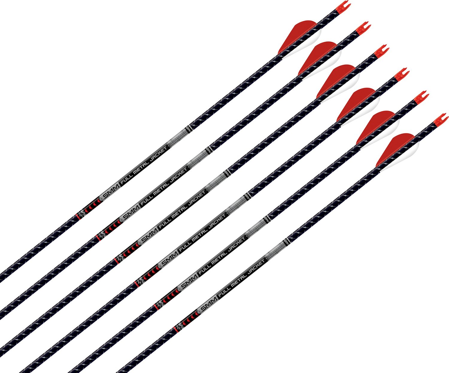 EASTON 5 mm Full Metal Jacket Arrows 6-Pack - view number 2