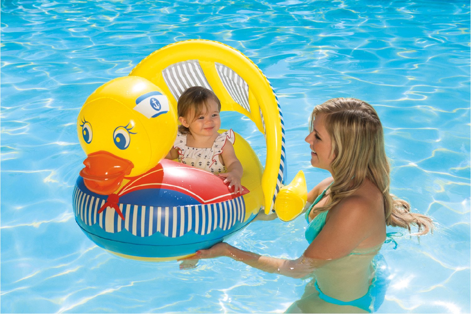 Poolmaster Duck Baby Pool Float                                                                                                  - view number 2
