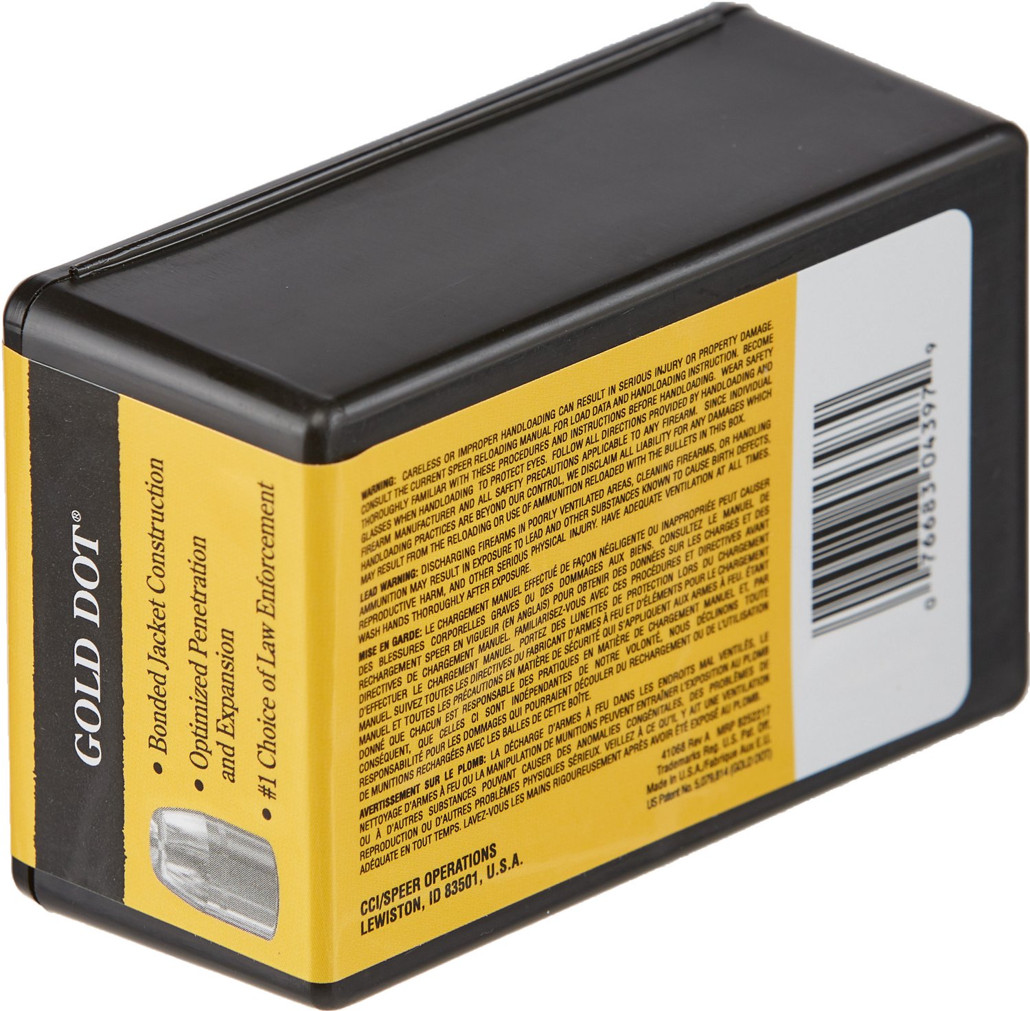 Speer Gold Dot .40 165-Grain Hollow Point Handgun Bullets - view number 2