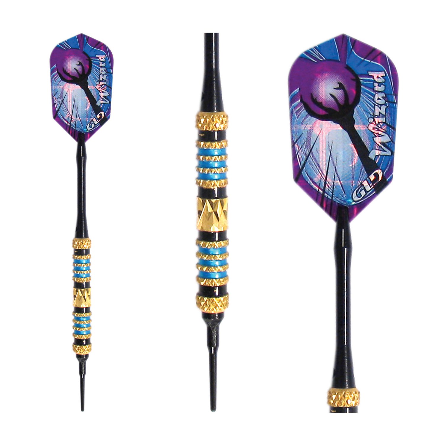 GLD Wizard 18-Gram Soft-Tip Darts 3-Pack                                                                                         - view number 2