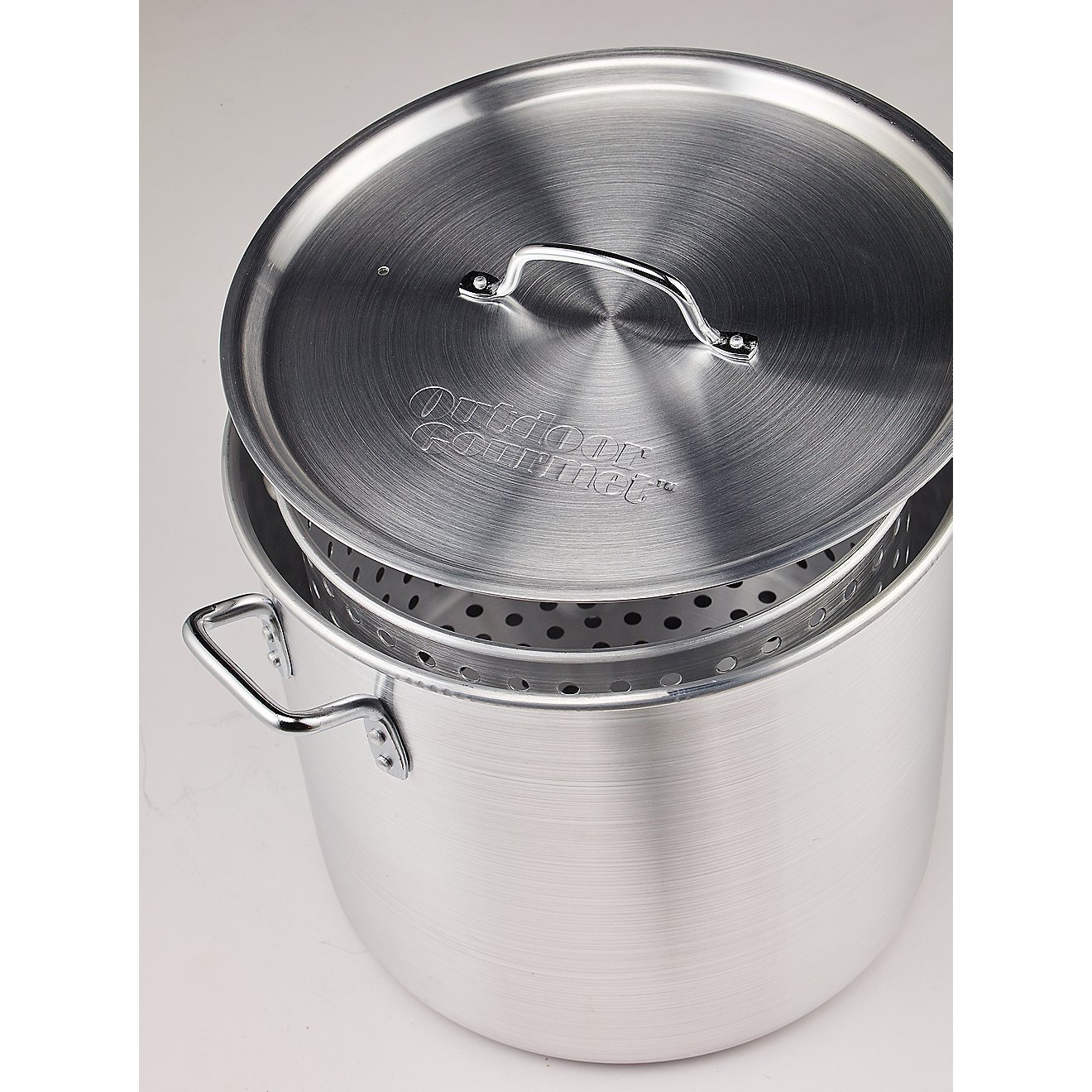 Outdoor Gourmet 42 qt Aluminum Pot with Strainer                                                                                 - view number 2
