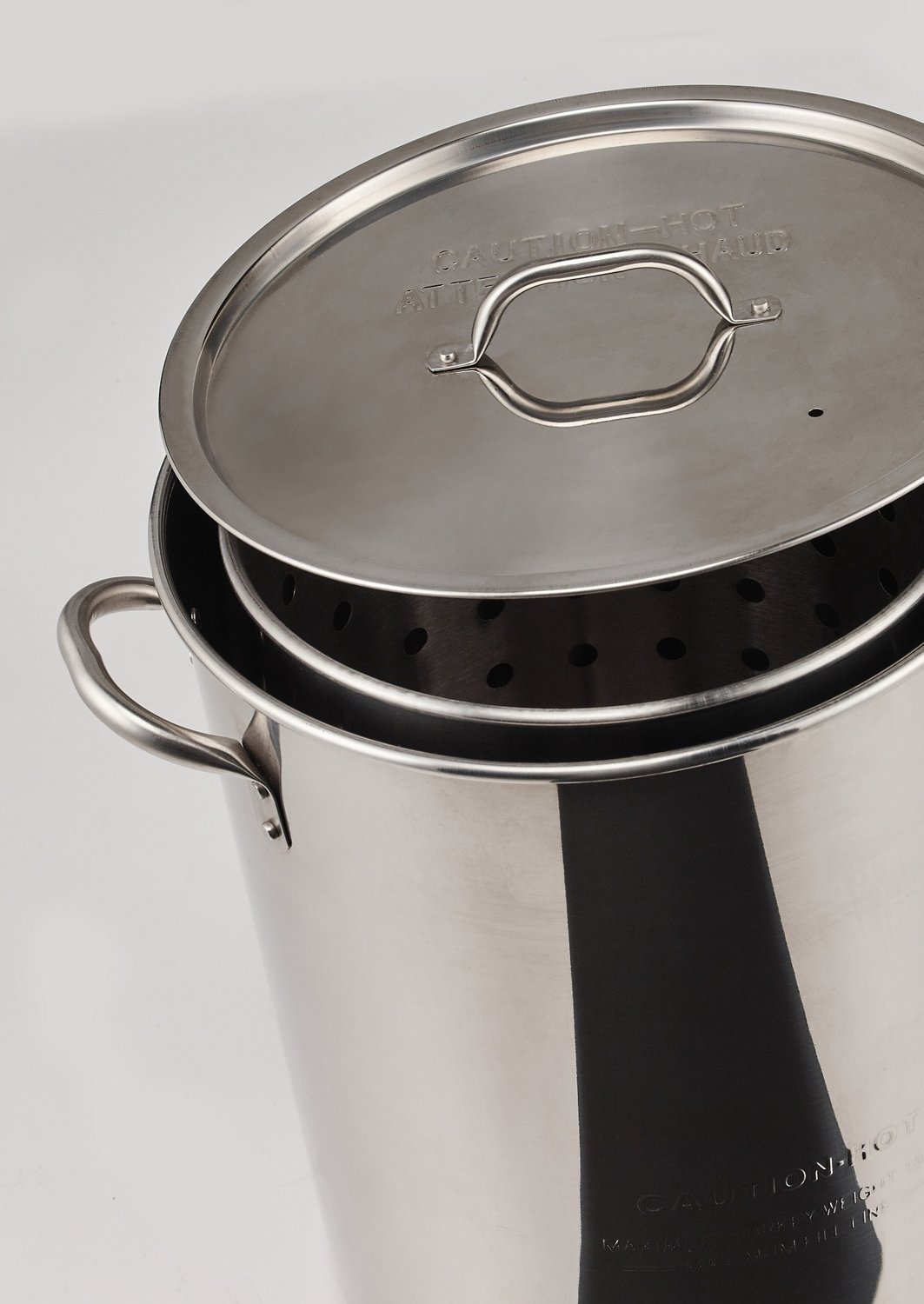 Outdoor Gourmet Stainless-Steel Pot Kit with Strainer - view number 2