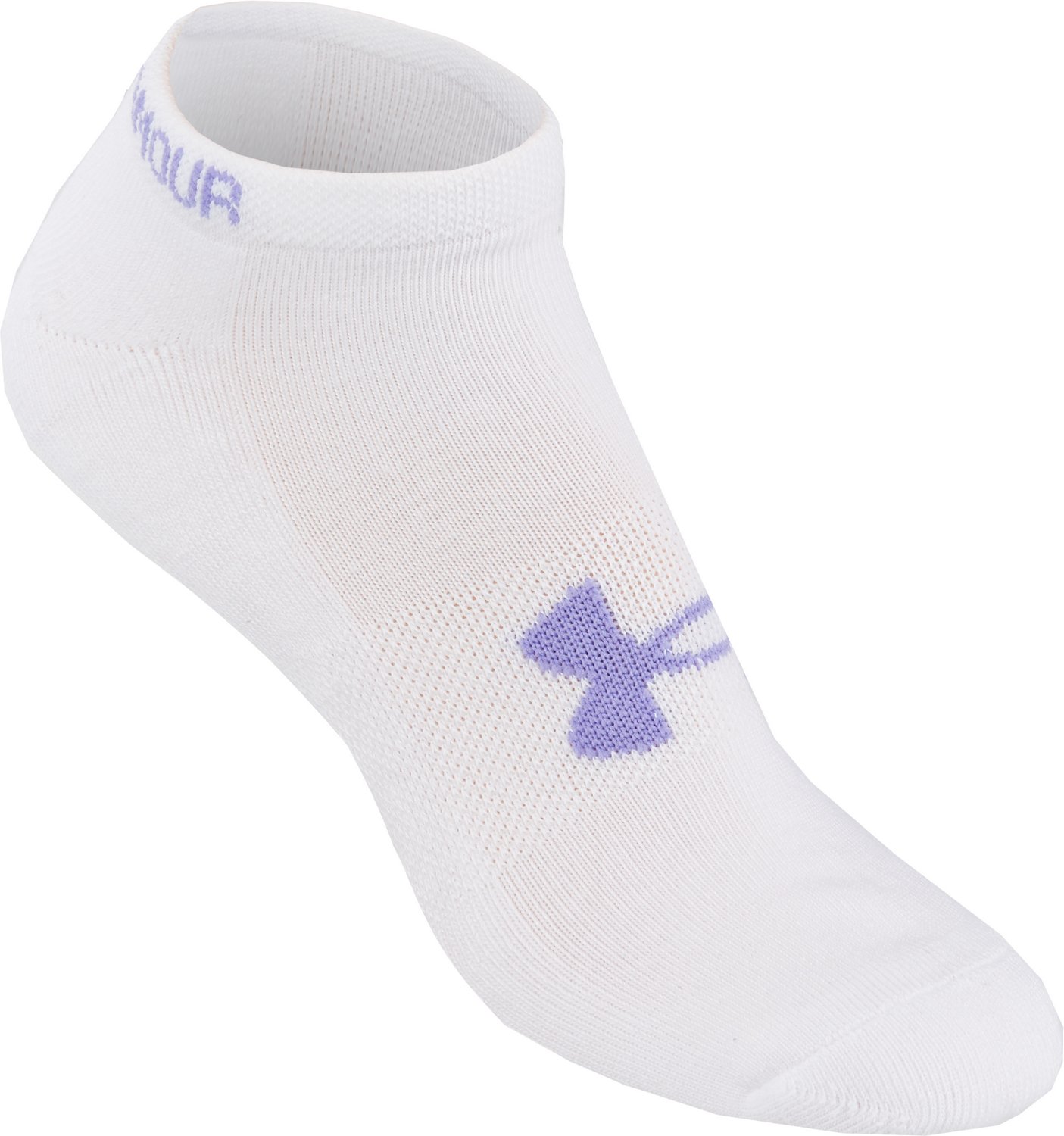Under Armour Women's Cushioned No Show Running Socks 6 Pack - view number 2