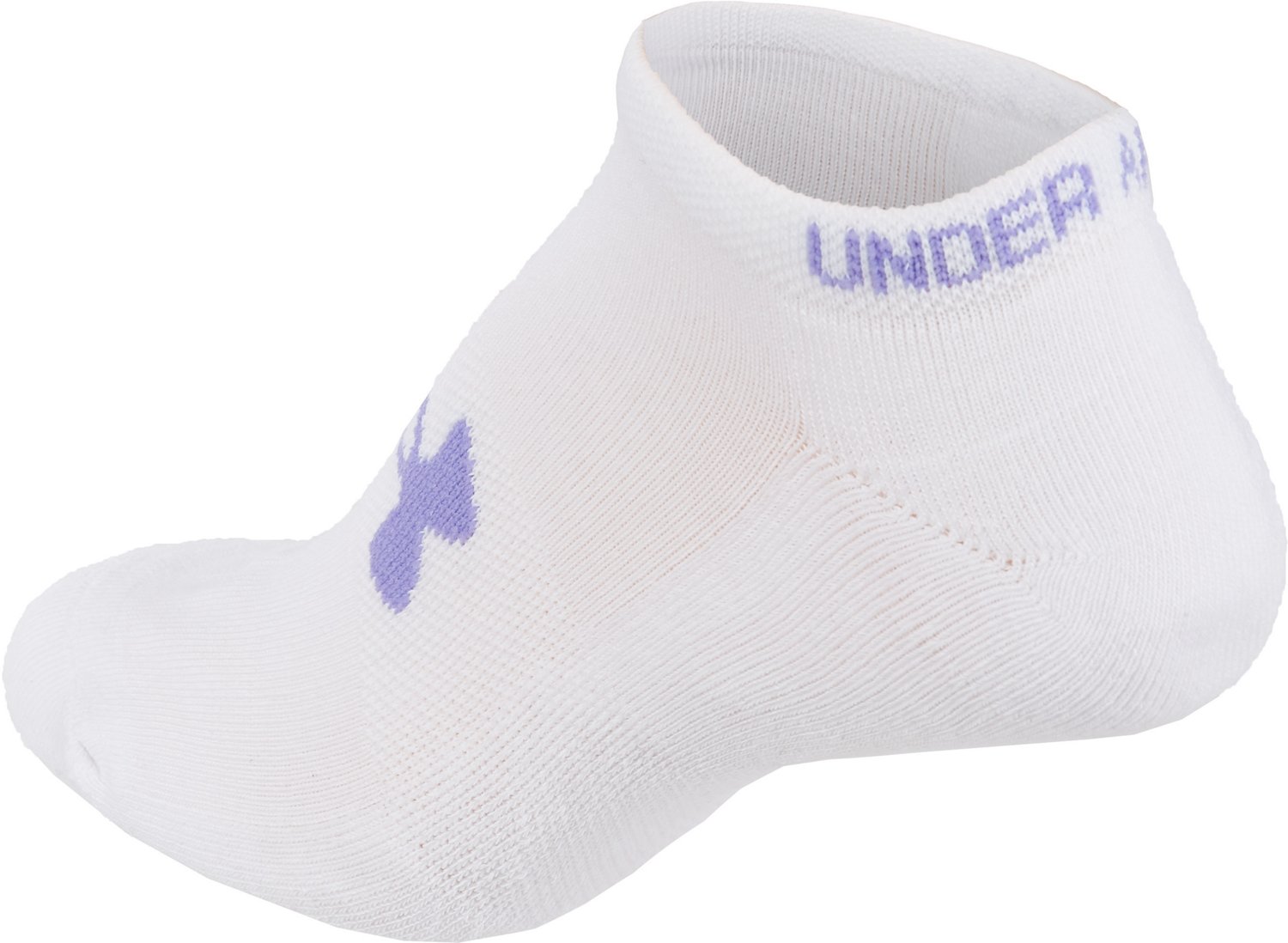Under Armour Women's Cushioned No Show Running Socks 6 Pack - view number 3