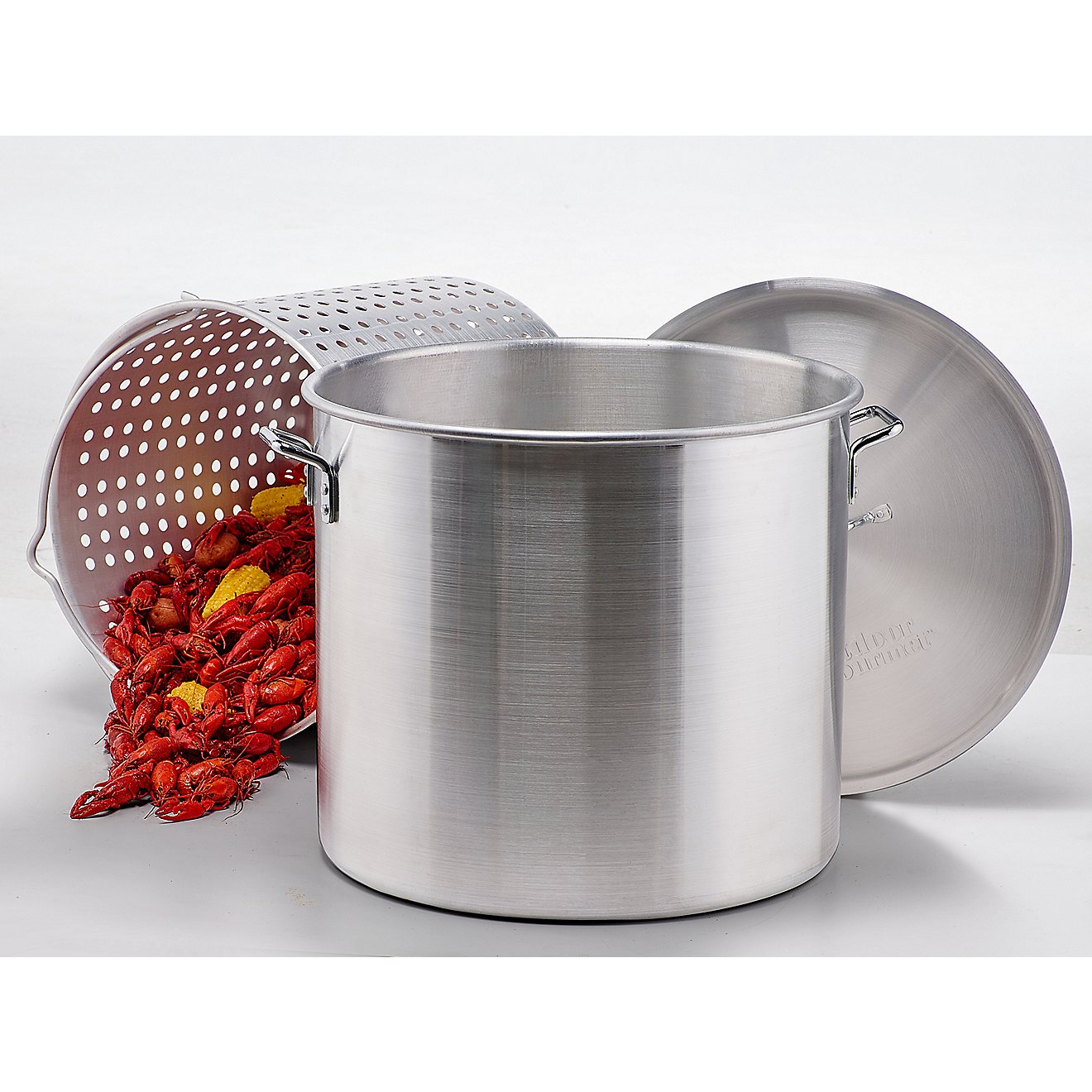 Outdoor Gourmet 80 qt Aluminum Pot with Strainer                                                                                 - view number 2