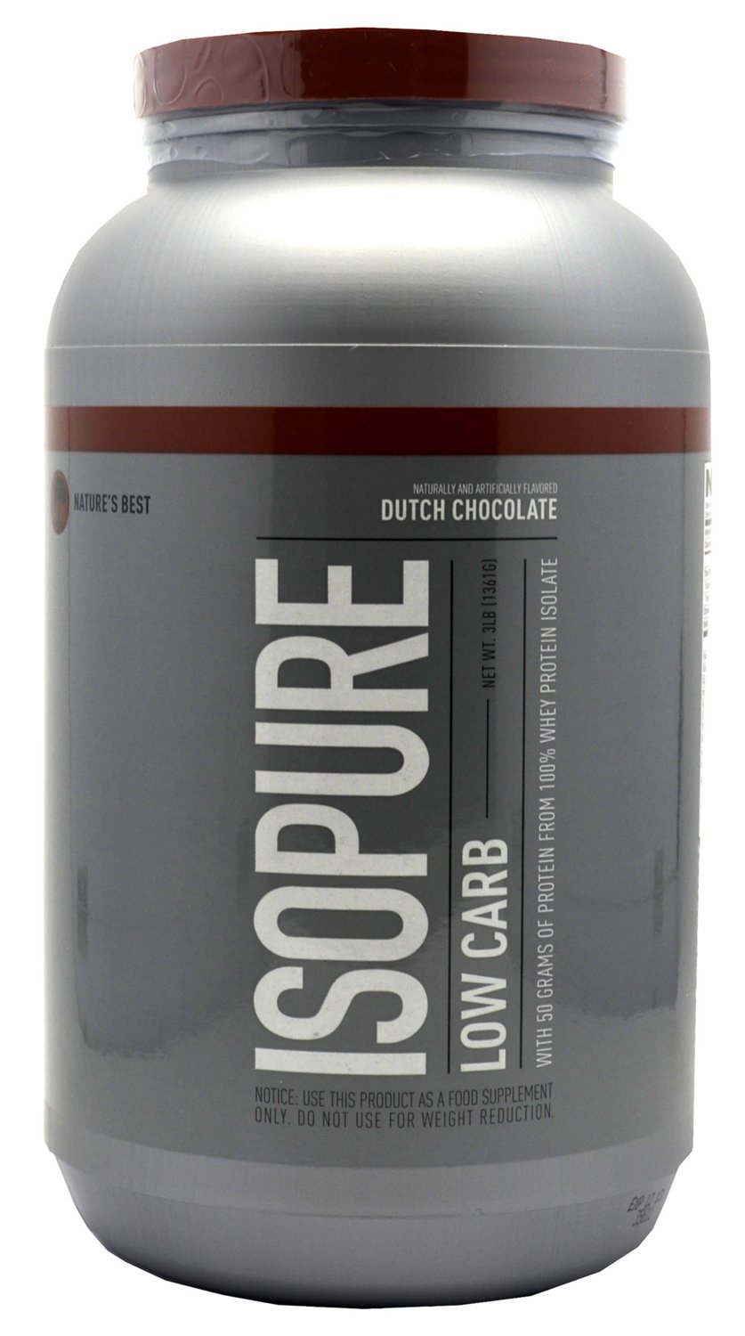 Nature's Best Isopure Low Carb Protein Powder, Dutch Chocolate - 7.5 lb tub