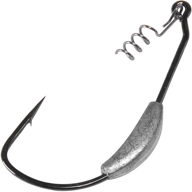 Gamakatsu EWG Weighted SuperLine Single Hooks 4-Pack                                                                             - view number 1 selected